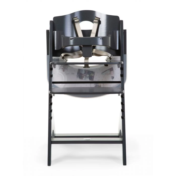Childhome Lambda 3 Baby High Chair + Feeding Tray - Anthracite 4 Childhome Lambda 3 Baby High Chair + Feeding Tray - Anthracite - Image 4