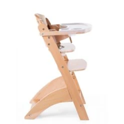 Childhome Lambda 3 Baby High Chair + Feeding Tray - Natural -Baby Products Sale Store Packshots HCL3CN 5