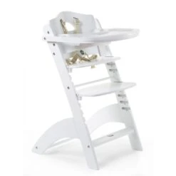Childhome Lambda 3 Baby High Chair + Feeding Tray - White 14 Childhome Lambda 3 Baby High Chair + Feeding Tray - White -Baby Products Sale Store Packshots HCL3CW
