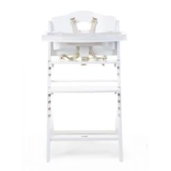 Childhome Lambda 3 Baby High Chair + Feeding Tray - White 21 Childhome Lambda 3 Baby High Chair + Feeding Tray - White -Baby Products Sale Store Packshots HCL3CW 3