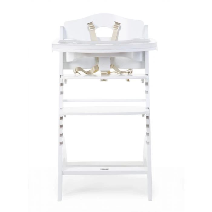 Childhome Lambda 3 Baby High Chair + Feeding Tray - White 11 Childhome Lambda 3 Baby High Chair + Feeding Tray - White - Image 11