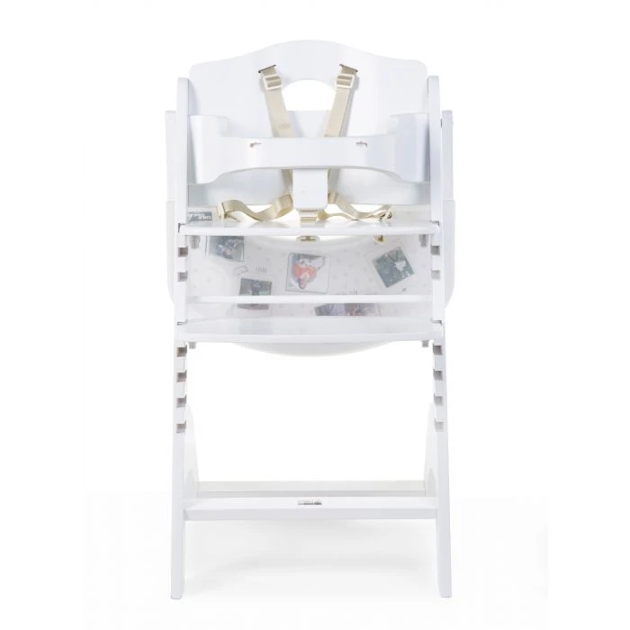 Childhome Lambda 3 Baby High Chair + Feeding Tray - White 10 Childhome Lambda 3 Baby High Chair + Feeding Tray - White - Image 10