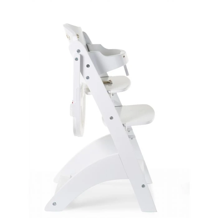 Childhome Lambda 3 Baby High Chair + Feeding Tray - White 5 Childhome Lambda 3 Baby High Chair + Feeding Tray - White - Image 5