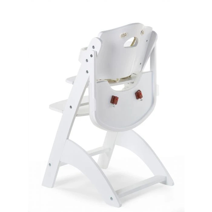 Childhome Lambda 3 Baby High Chair + Feeding Tray - White 2 Childhome Lambda 3 Baby High Chair + Feeding Tray - White - Image 2