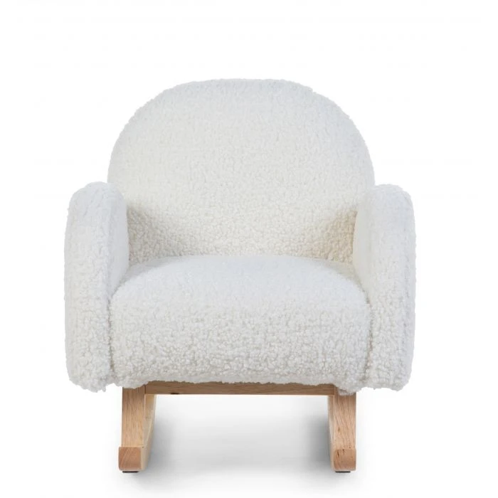 Childhome Kids Rocking Chair - Teddy - Off White Natural 2 Childhome Kids Rocking Chair - Teddy - Off White Natural - Image 2