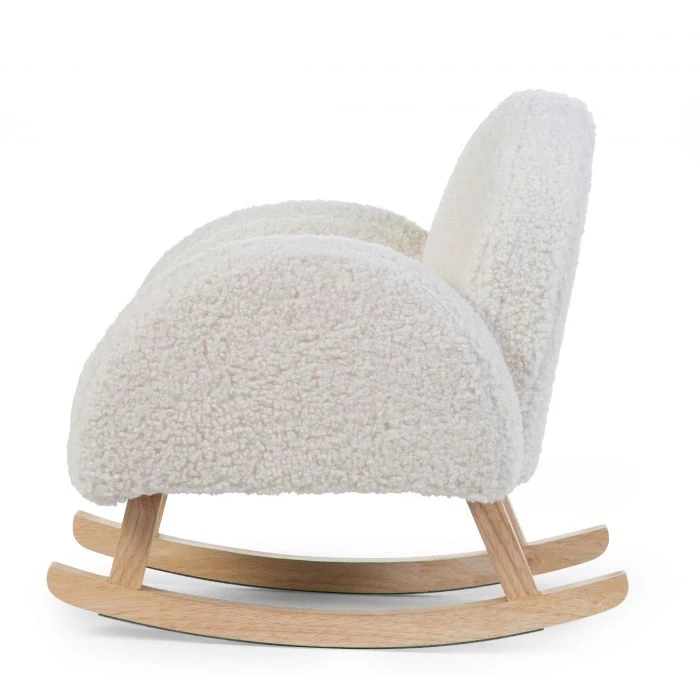 Childhome Kids Rocking Chair - Teddy - Off White Natural 3 Childhome Kids Rocking Chair - Teddy - Off White Natural - Image 3