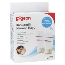Pigeon Breastmilk Storage Bag 180ml/6oz - 25 Bags -Baby Products Sale Store PigeonBreastmilkStorageBag 25Bags 2