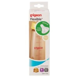 Pigeon Stretchable Polyphenylsulfone Slim-Neck Nursing Bottle - 240ml (M) -Baby Products Sale Store PigeonStretchablePolyphenylsulfoneSlim NeckNursingBottle 240ml M 2