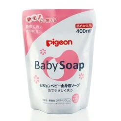 Pigeon Baby Foam Soap Floral 400ml Refill -Baby Products Sale Store Pigeon 08356 BabyFoamSoapFloralRefill 400ml HighRes Isetan 1200pxx1200px 11 37151.1593595778