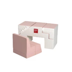 Designskin Play Slide Table Sofa (Choose A Color) [Pre Order ETA AUG 2023] -Baby Products Sale Store PlaySlideTableSofa pink