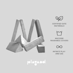 Playand Cloudy Grey Play Sofa Set -Baby Products Sale Store PlayandSofaSetinCloudyGrey3
