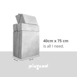 Playand Cloudy Grey Play Sofa Set -Baby Products Sale Store PlayandSofaSetinCloudyGrey4