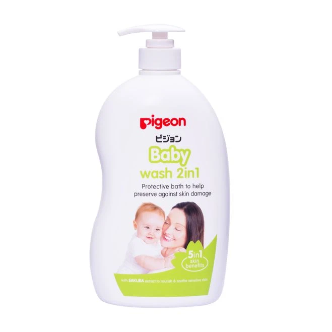 Pigeon Baby Wash 2-in-1 Sakura (1L) 2 Pigeon Baby Wash 2-in-1 Sakura (1L) - Image 2