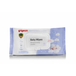 Pigeon Baby Wipes Moisturising Cloths 70s X5