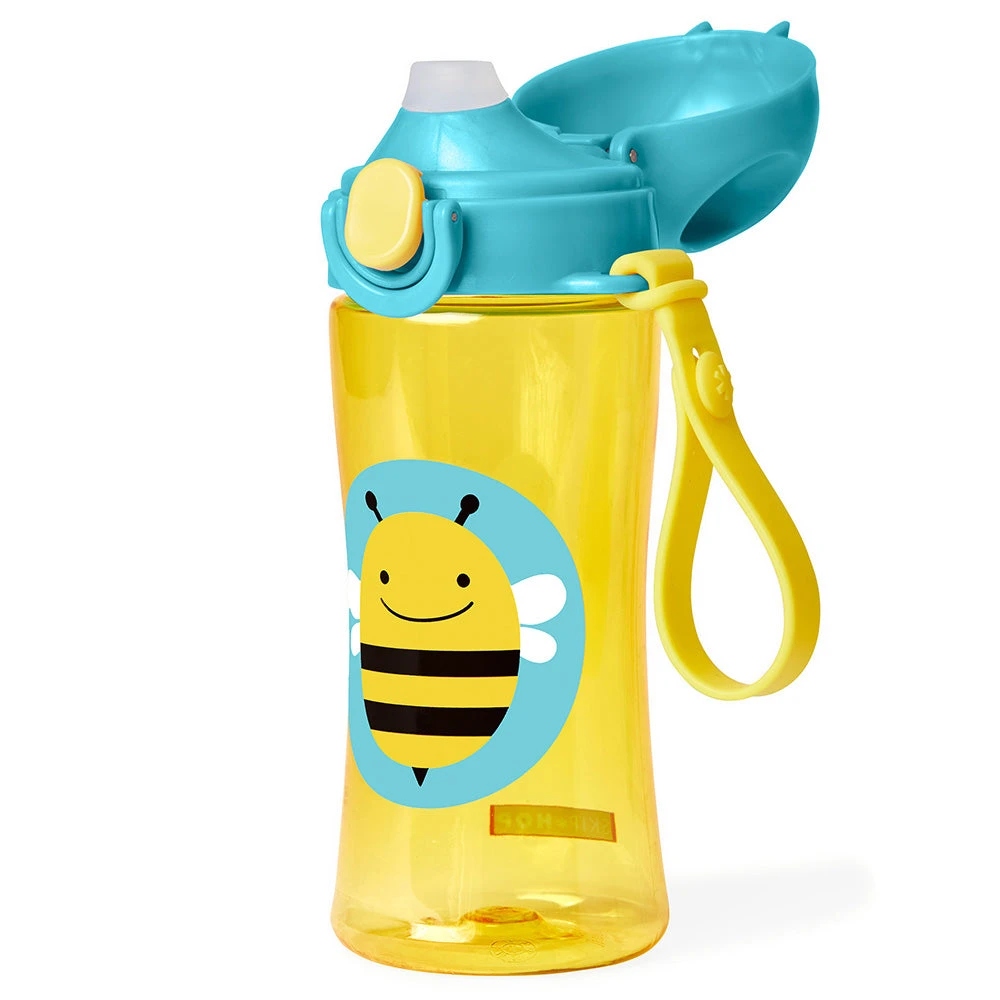 Skip Hop Zoo Lock Top Sport Bottle - Bee 2 Skip Hop Zoo Lock Top Sport Bottle - Bee - Image 2