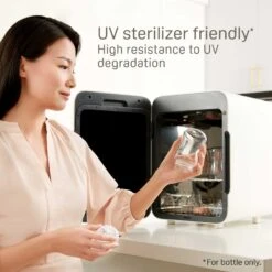 Pigeon Flexible T-Ester Nursing Bottle - Logo 250ml -Baby Products Sale Store SofTouch T Ester Botle thumbnail UV Sterilizer Friendly