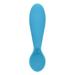 Ezpz Tiny Spoon - 2-Pack (Assorted Colours) 25 Ezpz Tiny Spoon - 2-Pack (Assorted Colours) -Baby Products Sale Store Tiny Spoon Front Blue