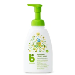 Babyganics Shampoo + Body Wash, Chamomile Verbena - 473ml
