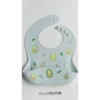 Loulou LOLLIPOP Silicone Bib - Avocado