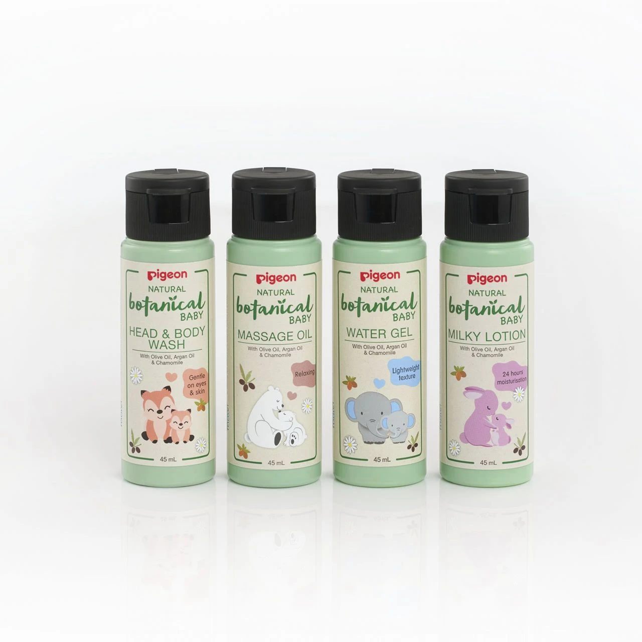 Pigeon Natural Botanical Baby Travel 2 Set 2 Pigeon Natural Botanical Baby Travel 2 Set - Image 2