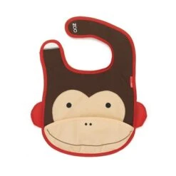 Skip Hop Zoo Tuck-Away Bib - Monkey