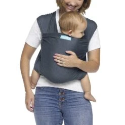 Moby Evolution Wrap - Denim -Baby Products Sale Store baby carrier moby wrap evolution denim 2