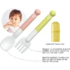 Pigeon Self-wean Spoon & Fork X2