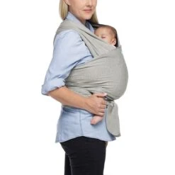 Moby Classic Wrap - Gray -Baby Products Sale Store baby wrap moby wrap classic 100 cotton gray 5