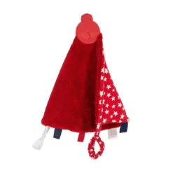 Cheeky Chompers Comfortchew Comforter - Red Stars -Baby Products Sale Store comfortchew comforter red stars 1