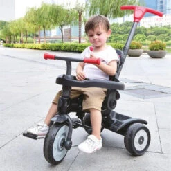 Lucky Baby Deluxe™ 4 In 1 Tricycle -Baby Products Sale Store d10