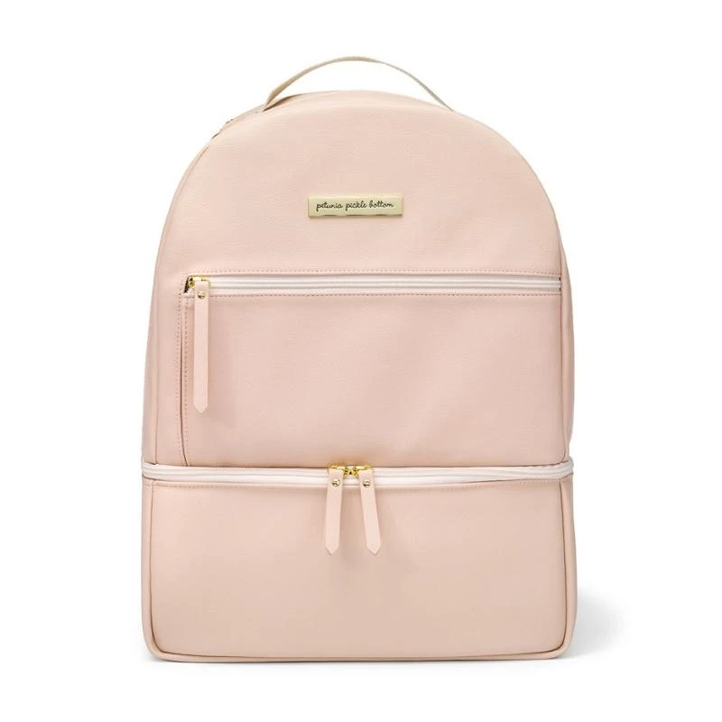 Petunia Pickle Bottom Axis Backpack: Blush Leatherette (Exclusive) 1 Petunia Pickle Bottom Axis Backpack: Blush Leatherette (Exclusive)