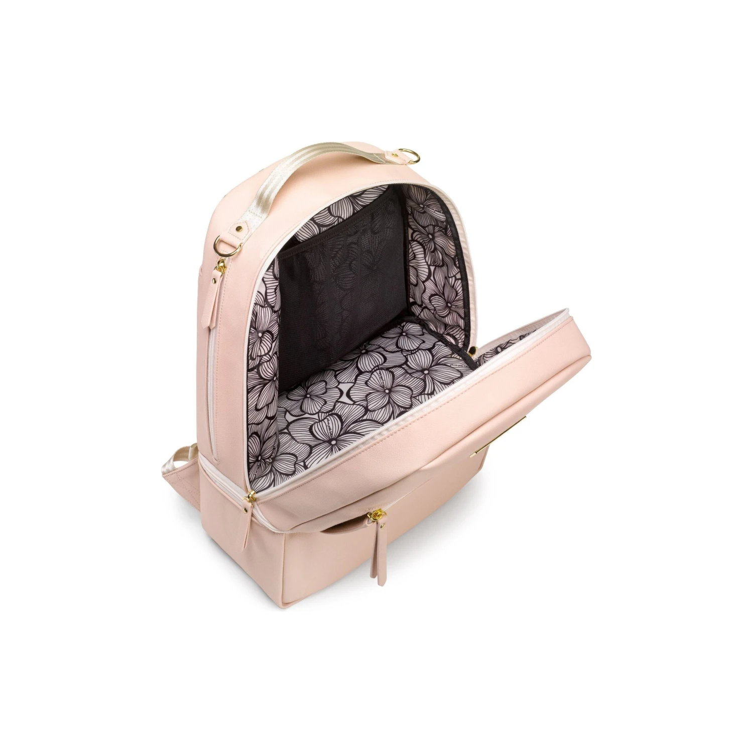 Petunia Pickle Bottom Axis Backpack: Blush Leatherette (Exclusive) 2 Petunia Pickle Bottom Axis Backpack: Blush Leatherette (Exclusive) - Image 2