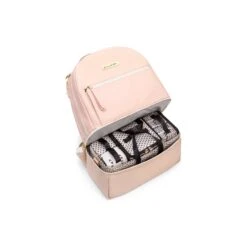 Petunia Pickle Bottom Axis Backpack: Blush Leatherette (Exclusive) 8 Petunia Pickle Bottom Axis Backpack: Blush Leatherette (Exclusive) -Baby Products Sale Store diaper bag petunia pickle bottom axis backpack blush leatherette 4