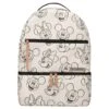 Petunia Pickle Bottom Axis Backpack: Sketchbook Mickey & Minnie