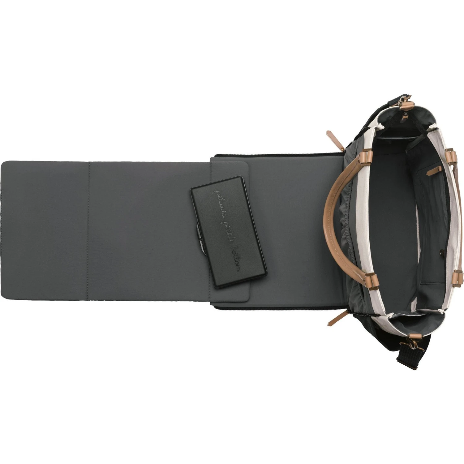 Petunia Pickle Bottom Downtown City Carryall - Birch/Black 3 Petunia Pickle Bottom Downtown City Carryall - Birch/Black - Image 3