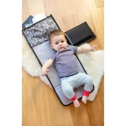 Petunia Pickle Bottom Nimble Changer Clutch: Bordeaux Blooms -Baby Products Sale Store diaper bag petunia pickle bottom nimble changer clutch bordeaux blooms 5