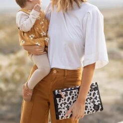 Petunia Pickle Bottom Nimble Changer Clutch: Leopard -Baby Products Sale Store diaper bag petunia pickle bottom nimble changer clutch leopard 6