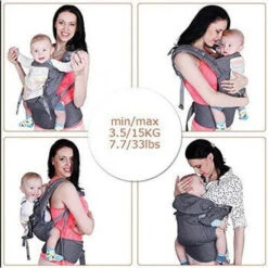 Lucky Baby Ergonomical Baby Carrier - Dark Grey -Baby Products Sale Store e6 af0909e9 da19 46e5 a1a2 21d2aad87d29