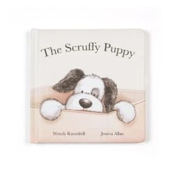 JellyCat Scruffy Puppy Book