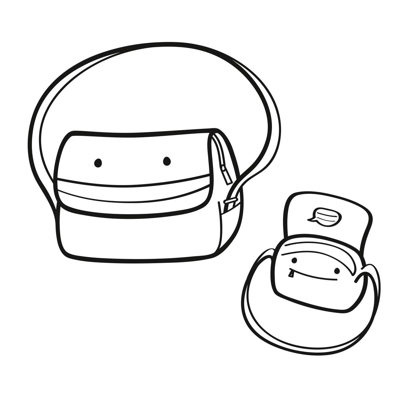 Reisenthel EverydayBag Kids Cats & Dogs Rose 3 Reisenthel EverydayBag Kids Cats & Dogs Rose - Image 3