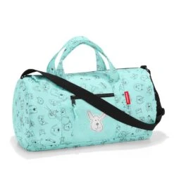 Reisenthel Mini Maxi Dufflebag S Kids Cats & Dogs Mint