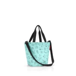 Reisenthel Shopper XS Kids Cats & Dogs Mint