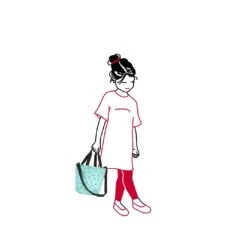 Reisenthel Shopper XS Kids Cats & Dogs Mint -Baby Products Sale Store kids reisenthel shopper xs kids cats dogs mint 3