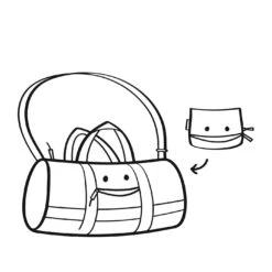 Reisenthel Mini Maxi Dufflebag S Kids ABC Friends Blue -Baby Products Sale Store m1 IH4066 pic11