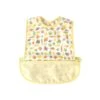 Hoppetta Pouchron Sleeveless Meal Bib - Poka Yellow