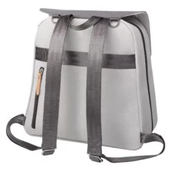 Petunia Pickle Bottom META Backpack - Grey Pearl Nubuck Leatherette -Baby Products Sale Store meta backpack in grey pearl nubuck leatherette diaper bags petunia pickle bottom 3 1800x1800 8bf81f80 8b07 4ea3 ae65 b991c09967bb