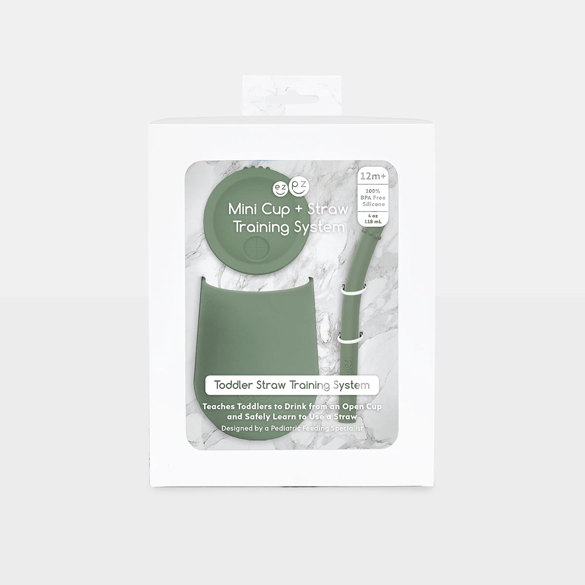 Ezpz Mini Cup + Straw Training System (8 Colors) 12 Ezpz Mini Cup + Straw Training System (8 Colors) - Image 12