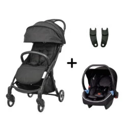Easywalker Beblum Navuto+ Auto Fold Stroller Travel System (Assorted Designs)