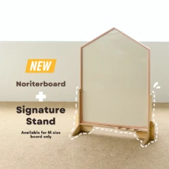 Noriterboard - Lillie Hus Board One Tone In Natural Wood (M Size) - Beige/Ivory + Free Gifts -Baby Products Sale Store noriterboardbundlesignatureboard