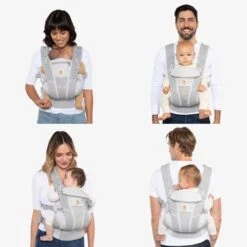Ergobaby Omni Breeze Carrier - Natural Beige -Baby Products Sale Store omni breeze onyx black bcz360ponyx 6 1